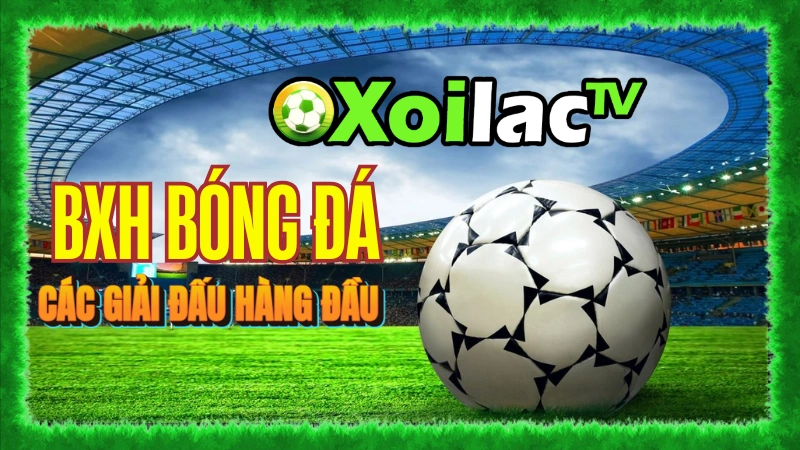 Bảng xếp hạng bóng đá Ngoại Hạng Anh và các giải đấu hàng đầu