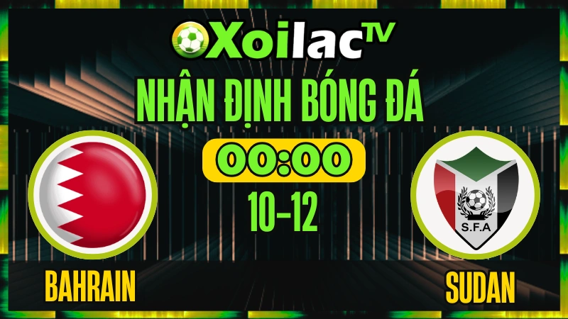 Nhận Định Bahrain vs Sudan 10/12 – Soi Kèo FIFA Arab Cup XoilacTV